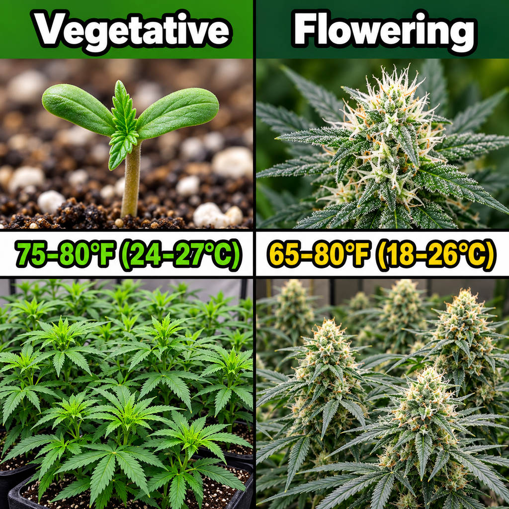 cannabis temperature