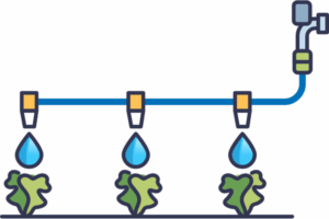 Best drip irrigation kits for efficient garden watering with adjustable emitters and tubing systems.