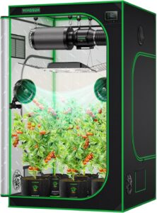 Top reflective grow tents with high-reflectivity interiors to maximize light exposure and boost indoor plant yields.