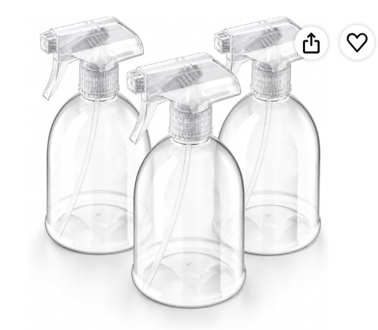 Bar5F Plastic Spray Bottle