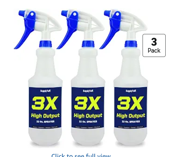 Heavy-Duty Chemical-Resistant Spray Bottle