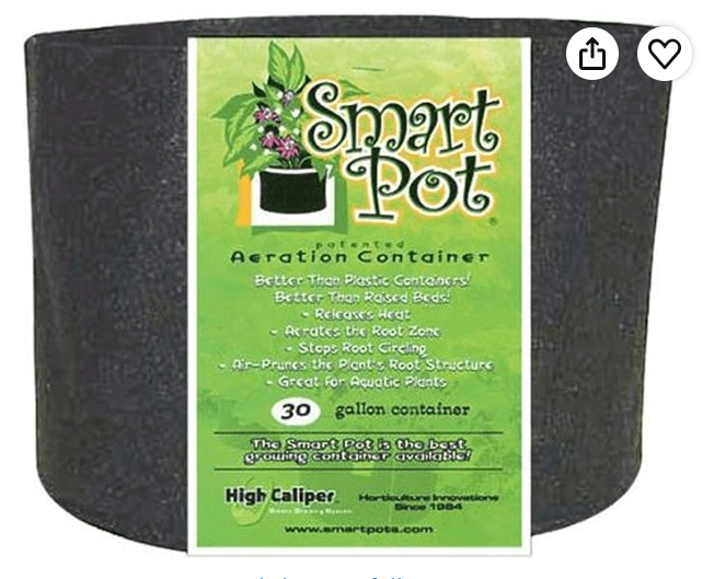 Smart Pots Fabric Planter