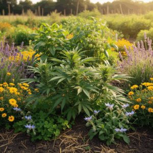 Companion planting cannabis: learn proven plant pairings and step-by-step techniques to boost plant health, pest control, yields, and soil resilience in your garden.