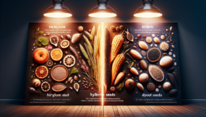 Discover the key differences between heirloom and hybrid seeds to make informed gardening choices for your plants.