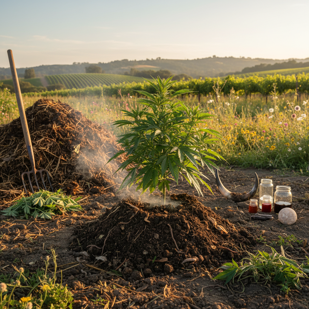 Biodynamic cannabis guide to restore soil life and boost yields. Step-by-step soil prep, compost, pest & nutrient management for healthier, higher harvests.