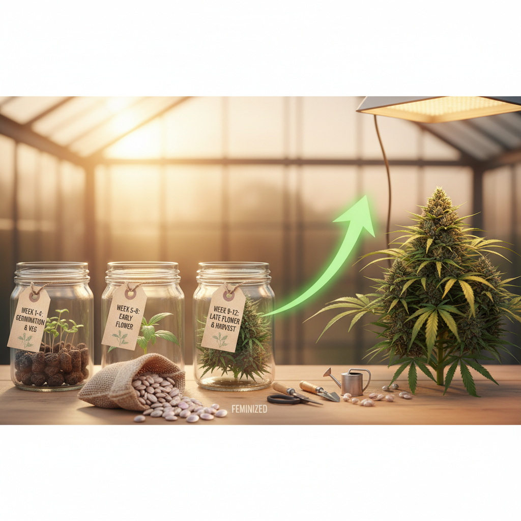 Grow feminized seeds for beginners: choose the right strain, prepare materials, and follow a clear step-by-step germination-to-harvest guide with troubleshooting and curing tips.