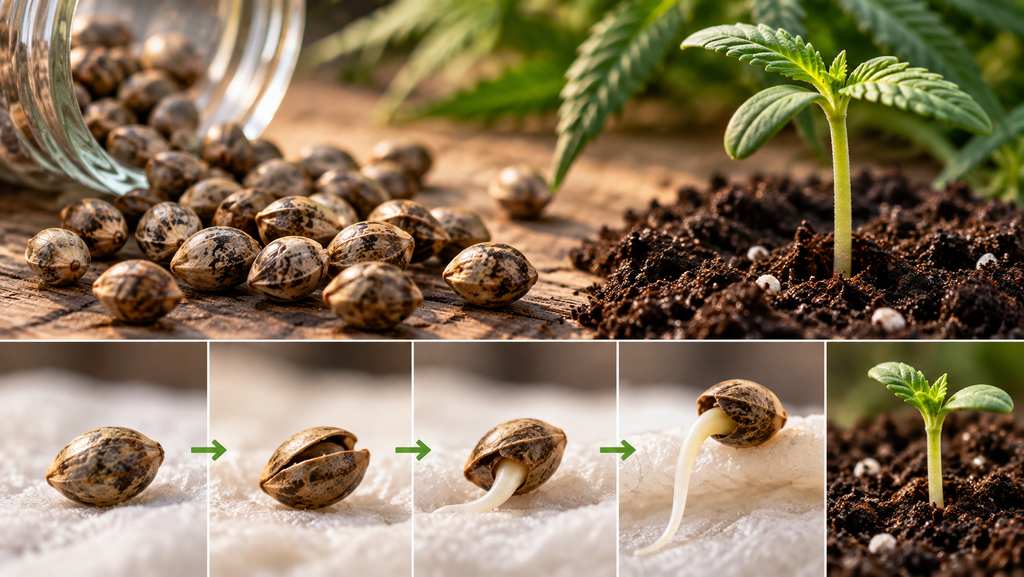 How to Germinate Cannabis Seeds With the Paper Towel Method
