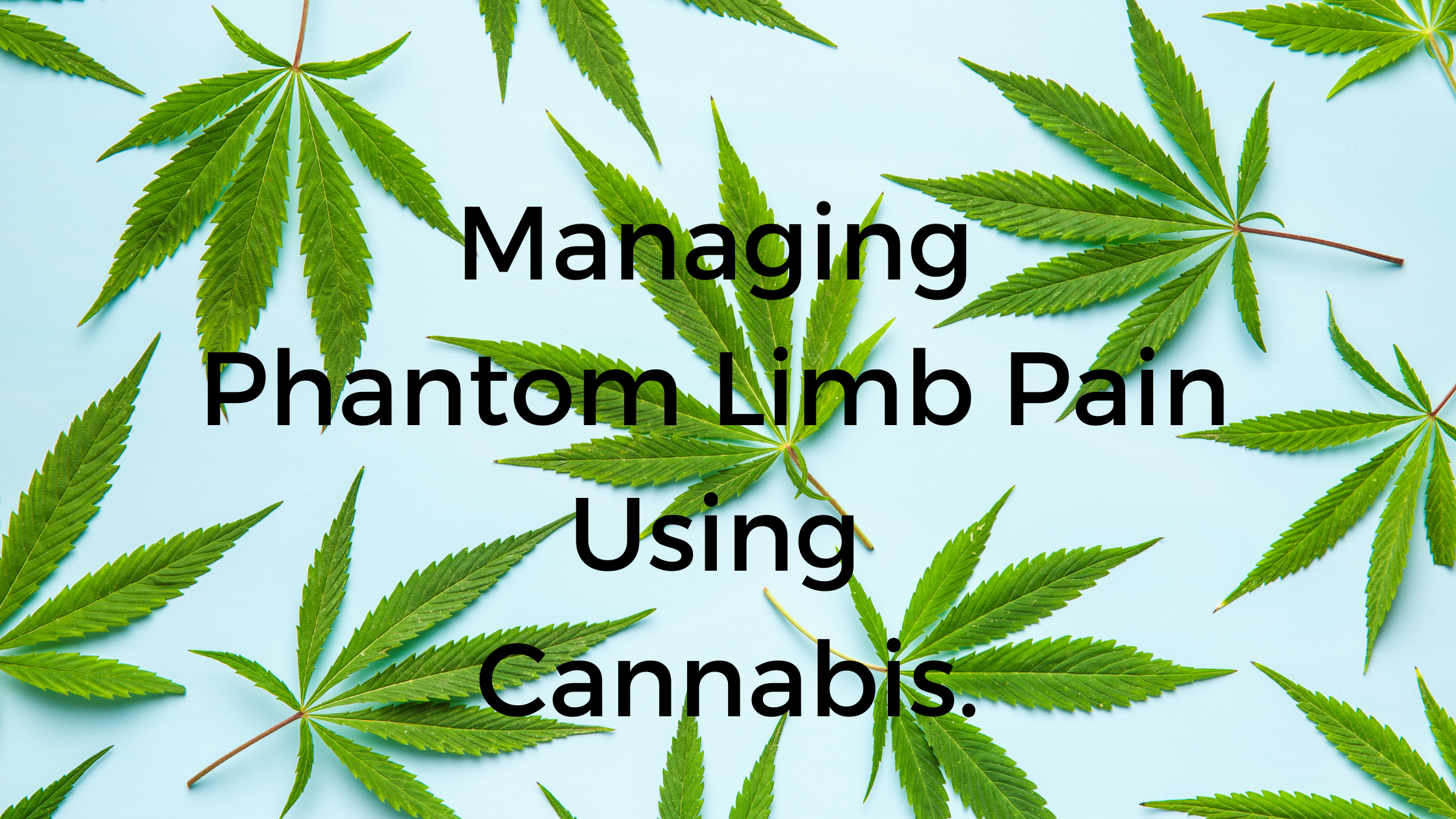 Managing Phantom Limb Pain Using Cannabis